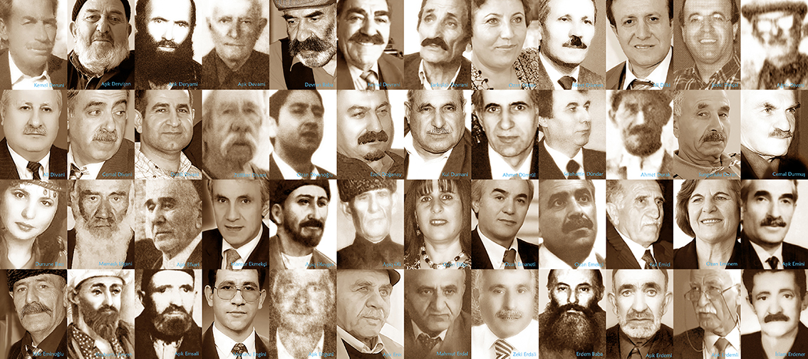 Aşıklar, ozanlar ve şairler